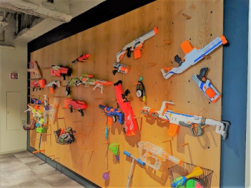 Nerf gun armory